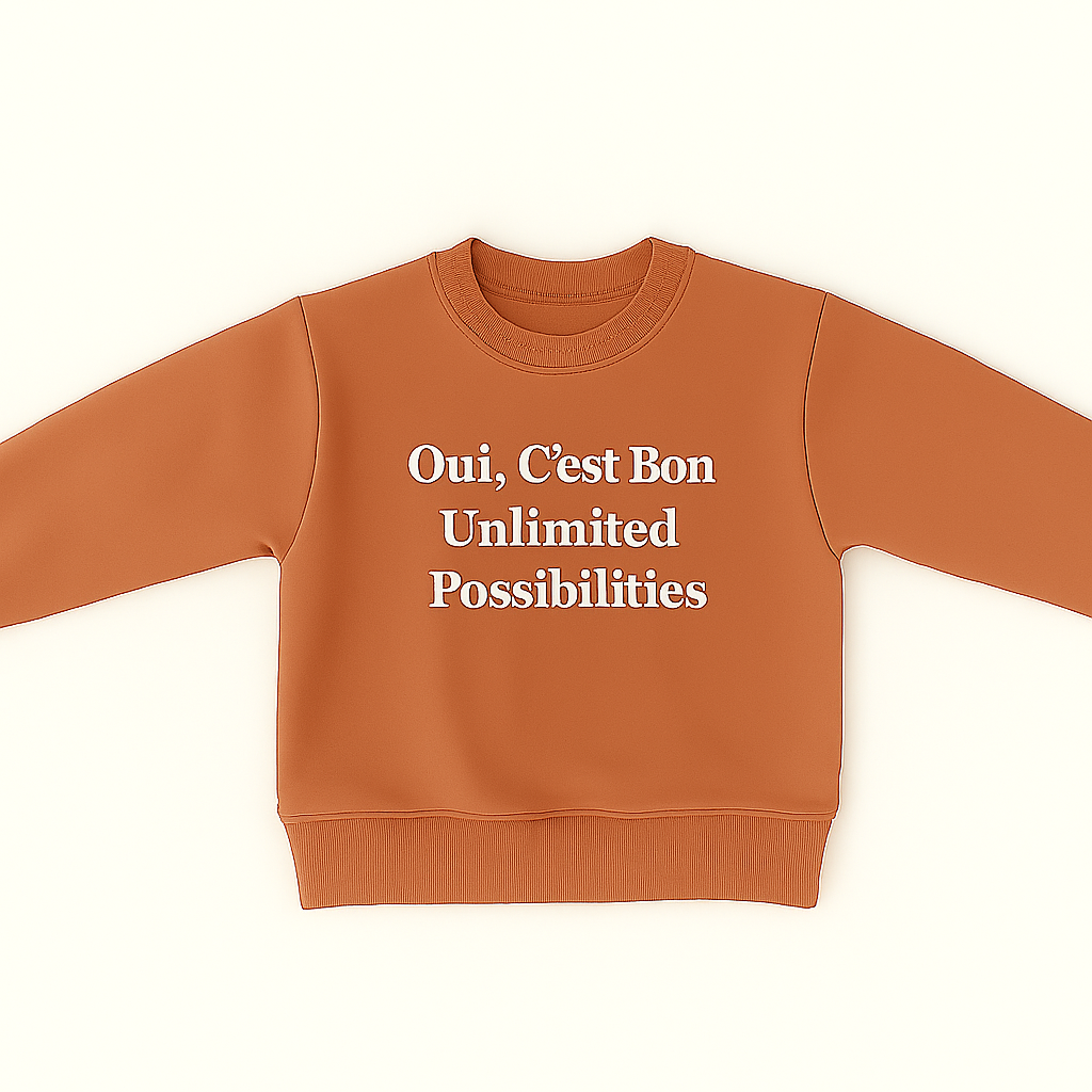 Mini Fashion - "Ja, det går bra." - Genser