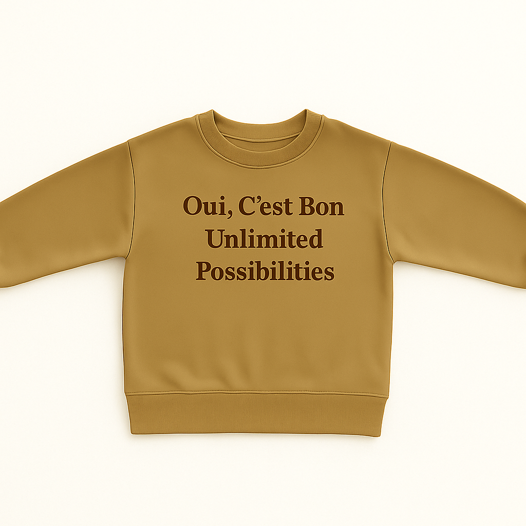 Mini Fashion - "Ja, det går bra." - Genser