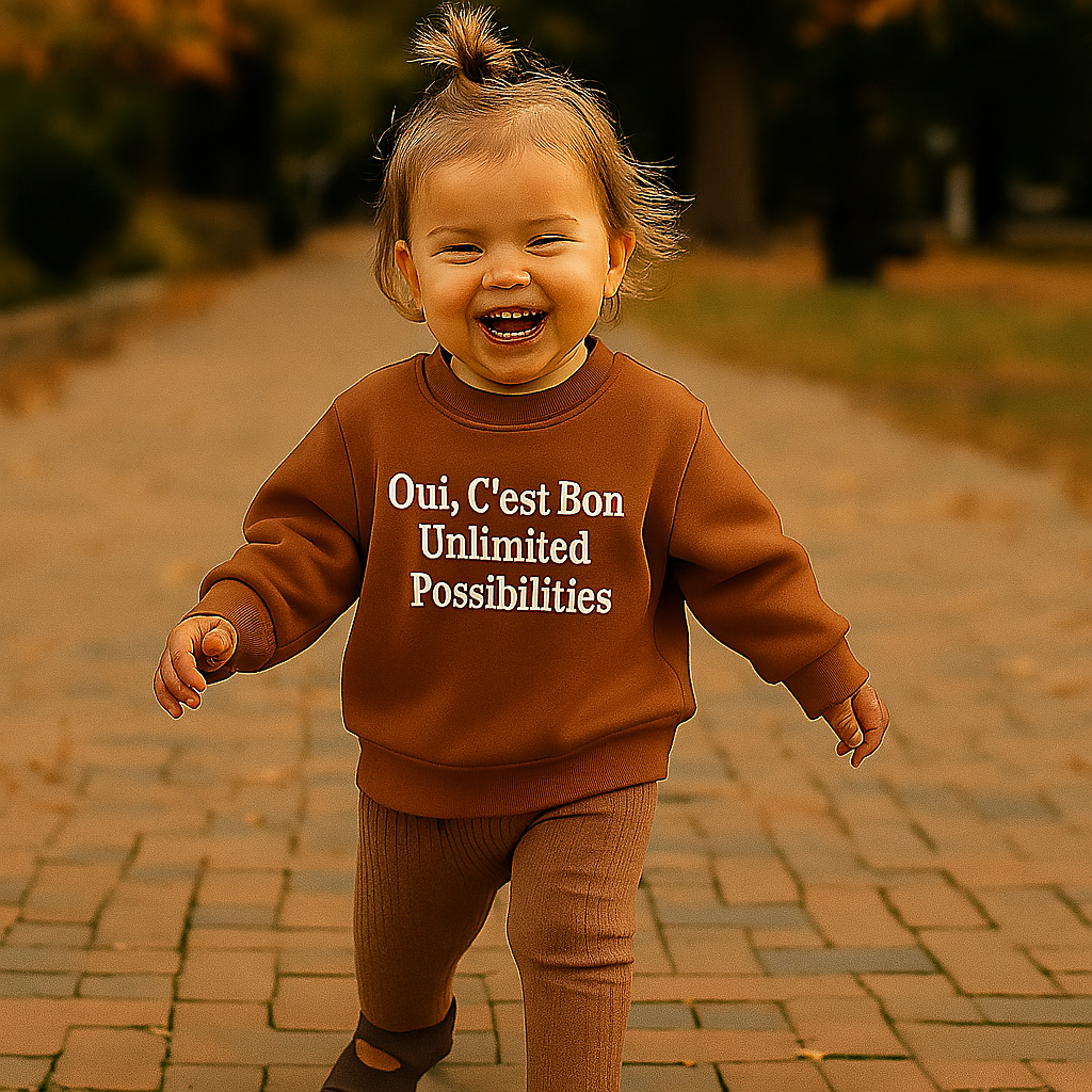 Mini Fashion - "Ja, det går bra." - Genser