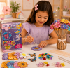 DIY Flower Poke Art – Kreativt og lærerikt – Blomsterhåndverkssett