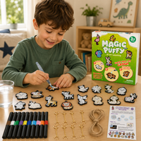 Thumbnail for Magic Puff Paint – Kreativt og interaktivt – Håndverkssett med magisk skumtekstur