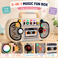 Thumbnail for Wooden Busy Board – Motorikk og interaktivitet – Aktiviteter på musikkbrettet