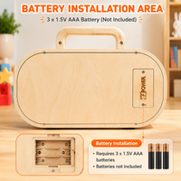 Thumbnail for Wooden Busy Board – Motorikk og interaktivitet – Aktiviteter på musikkbrettet