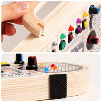 Thumbnail for Wooden Busy Board – Motorikk og interaktivitet – Aktiviteter på musikkbrettet
