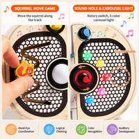 Thumbnail for Wooden Busy Board – Motorikk og interaktivitet – Aktiviteter på musikkbrettet