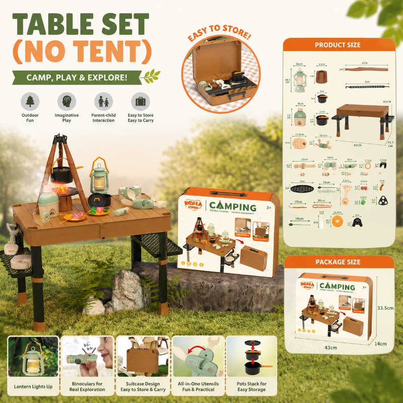 Kids Camping Adventure – Eventyrlig og interaktivt – Campingutstyr