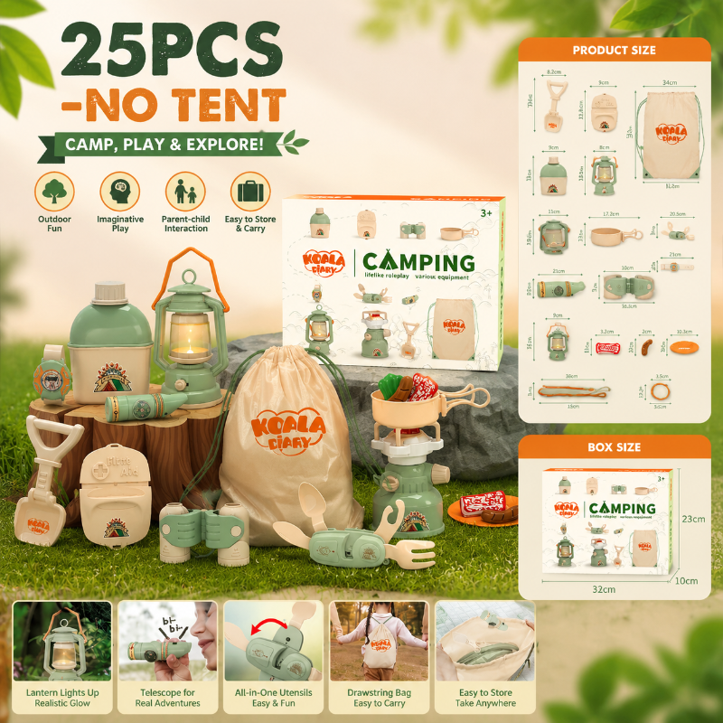 Kids Camping Adventure – Eventyrlig og interaktivt – Campingutstyr