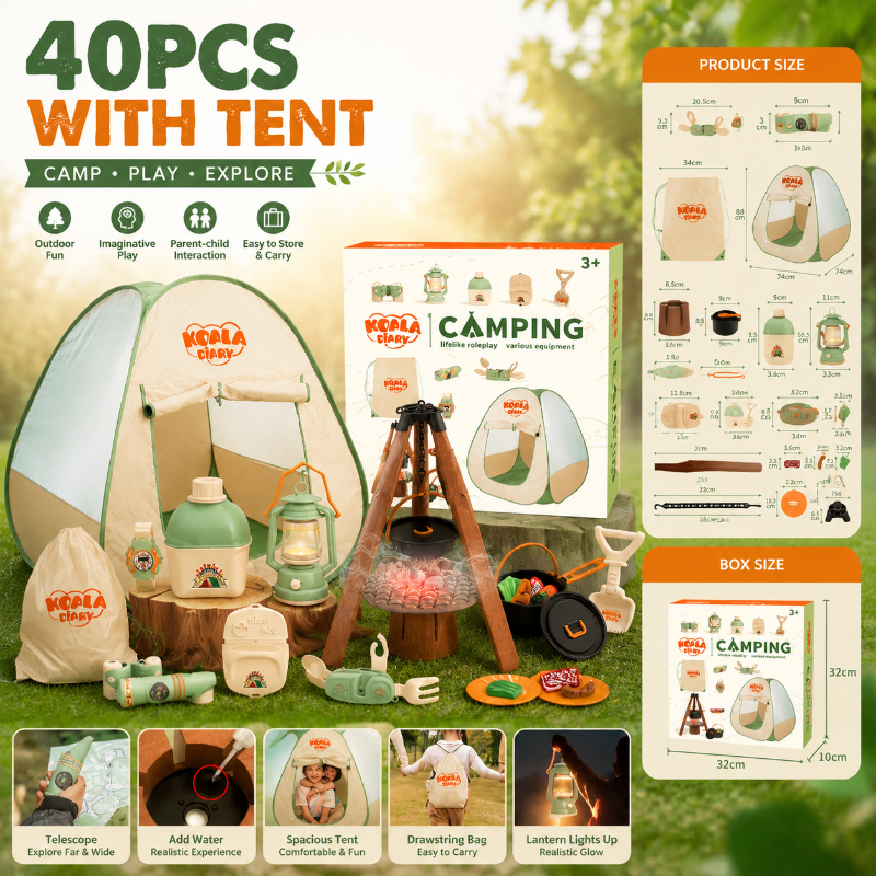 Kids Camping Adventure – Eventyrlig og interaktivt – Campingutstyr
