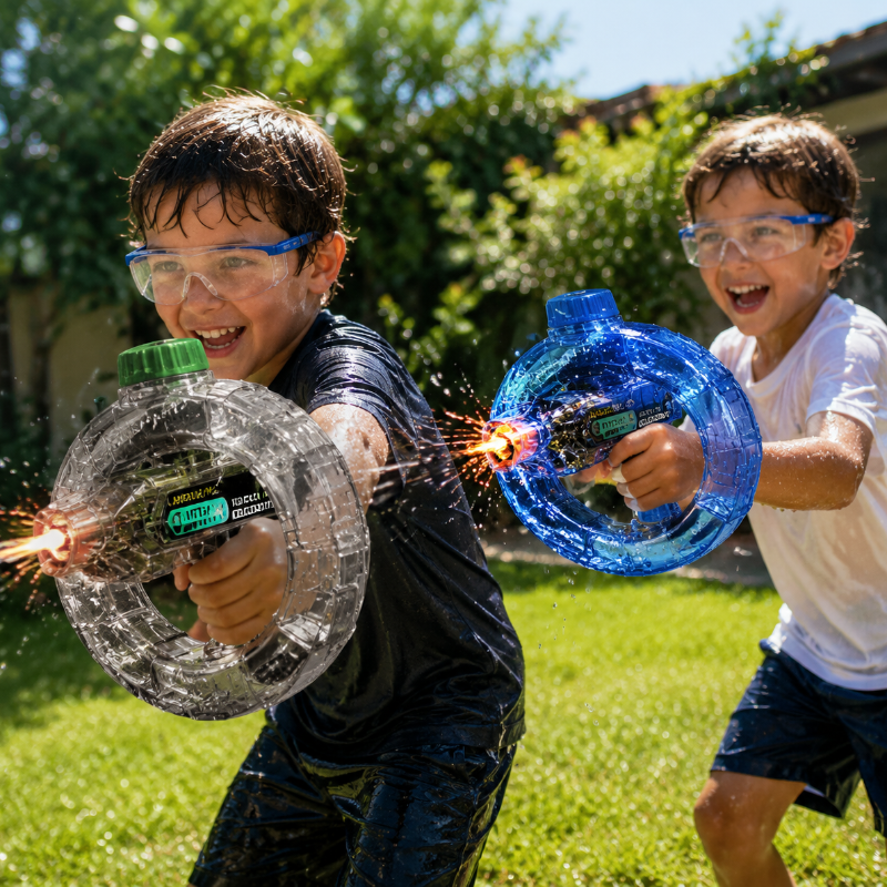 Space Water Blaster Toy – Interaktivt og morsomt – Vannpistol