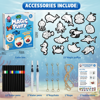 Thumbnail for Magic Puff Paint – Kreativt og interaktivt – Håndverkssett med magisk skumtekstur