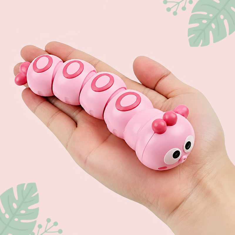 Wind-Up Caterpillar – Lekende og bevegelige – Kryp-leker