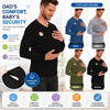 Kangaroo Pocket Shirt – Komfortabel og praktisk – T-skjorte-babysele for menn