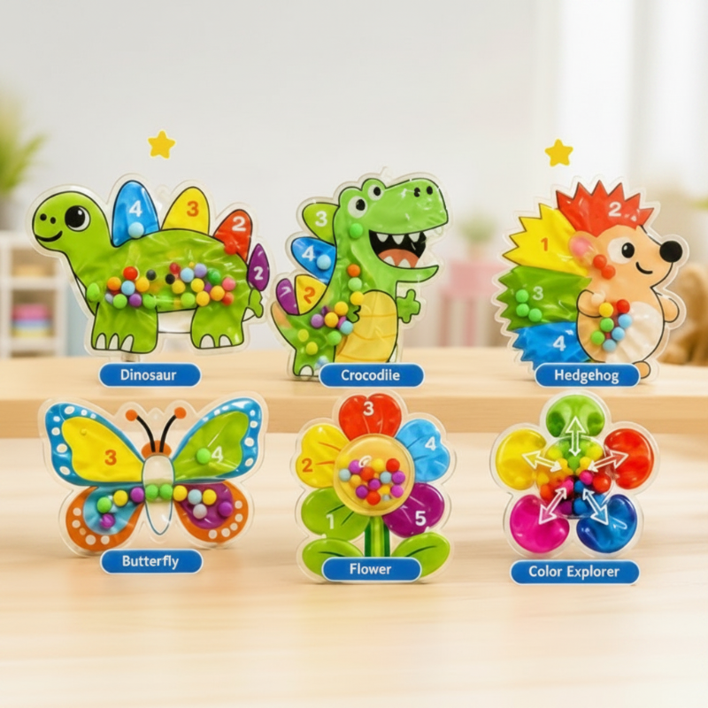 Squishy Bead Maze – Stimulerende og avslappende – Fidget-leker