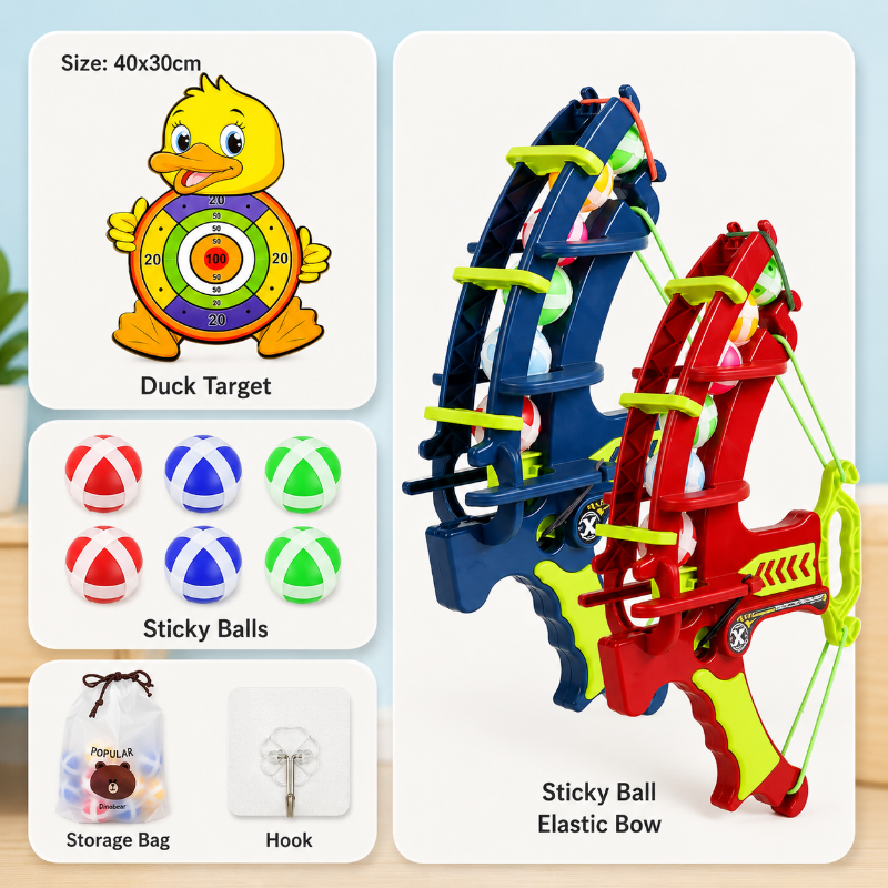 Sticky Ball Shooting Game – Aktivt & interaktivt – Dartspill-sett