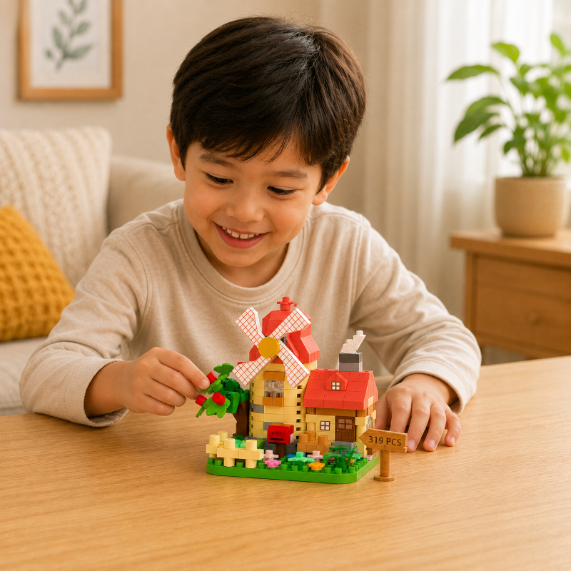 DIY Windmill Building Blocks – Kreativt og utfordrende – Byggklosser