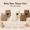 Baby Bear Fleece Vest – Varm og myk – Barnetrøye med bjørnemotiv