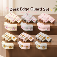 Thumbnail for Desk Edge Guard Set – Sikkert og mykt – Hjørnebeskyttelse (sett med 5 stk.)