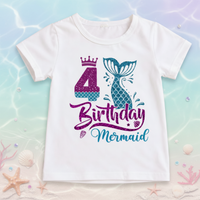 Thumbnail for Birthday Graphic Tee – Søt og luftig – bursdags-T-skjorte for barn