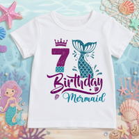 Thumbnail for Birthday Graphic Tee – Søt og luftig – bursdags-T-skjorte for barn