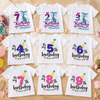 Birthday Graphic Tee – Søt og luftig – bursdags-T-skjorte for barn