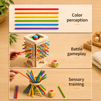 Thumbnail for Wooden Stick Battle Game – Tenkning & Interaktivt – Strategisk brettspill