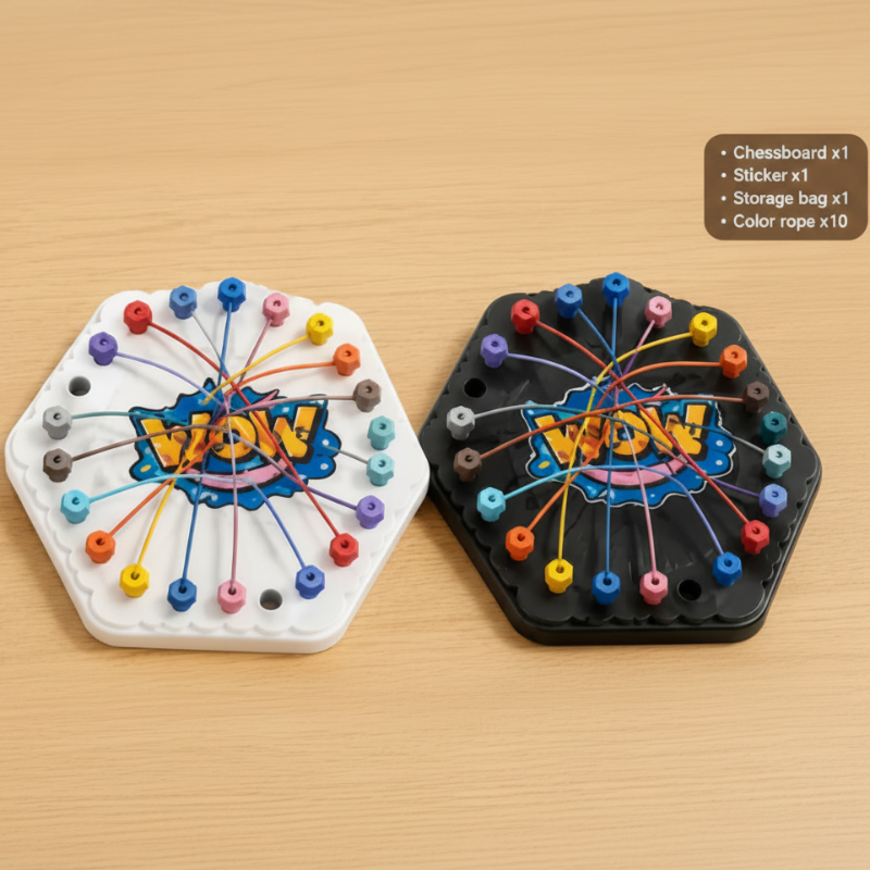 Color Rope Logic Game – Tenkning & Interaktivt – Brettspill