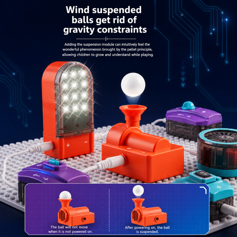 STEM Electronic Building Kit – Lærerikt og teknisk – Eksperiment sett for kretsløp