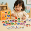 Wooden Letter Matching Game – Læring og lek – Alfabetpuslespill