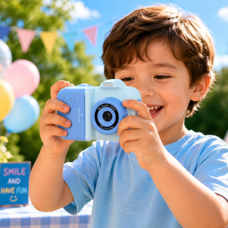 Instant Print Camera – Kreativt og interaktivt – Instant-kamera for barn