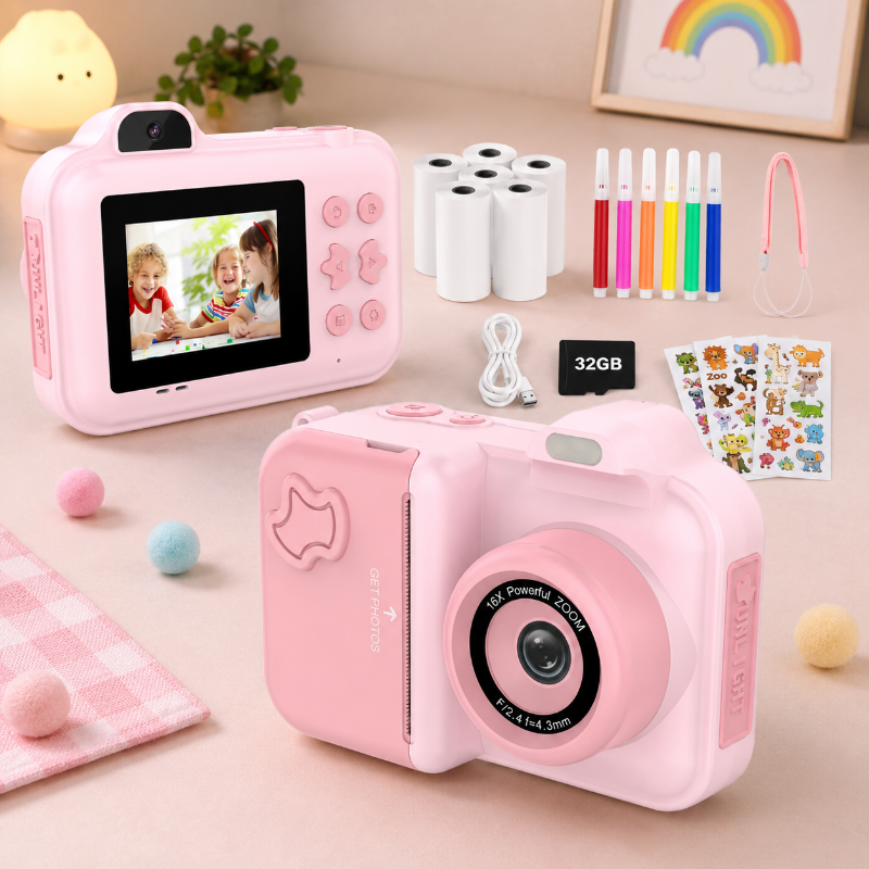 Instant Print Camera – Kreativt og interaktivt – Instant-kamera for barn