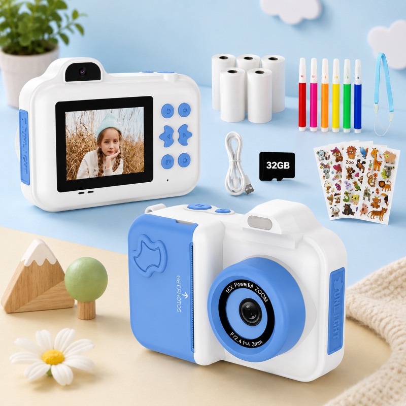 Instant Print Camera – Kreativt og interaktivt – Instant-kamera for barn