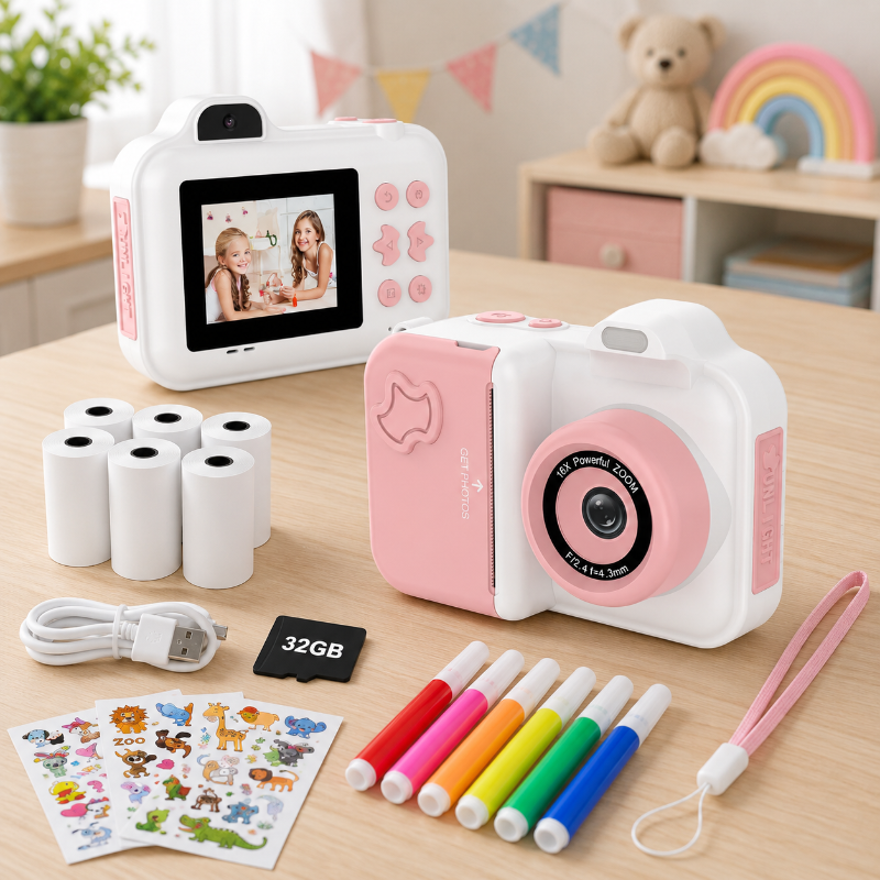 Instant Print Camera – Kreativt og interaktivt – Instant-kamera for barn