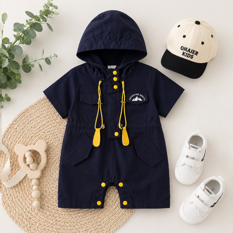 Mini Fashion - Tøff og sommerlig - Baby Jumpsuit