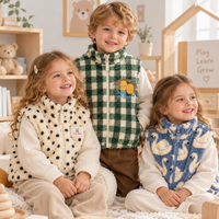 Thumbnail for TinyWarm – Koselig og behagelig – Bodywarmer i plysj til barn