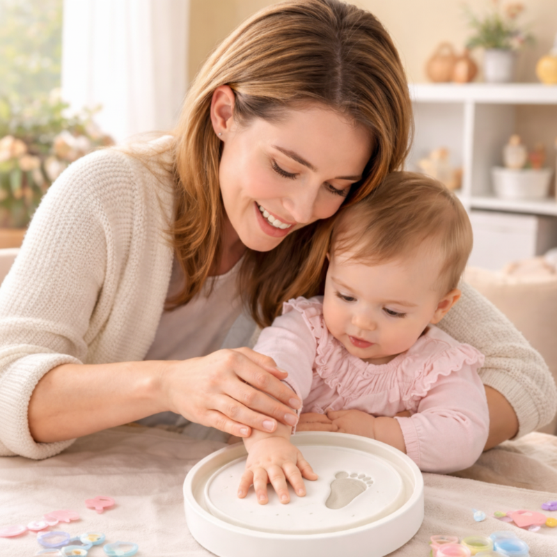 Baby Imprint Clay Kit – Minner & Unikt – Leireavtrykkssett