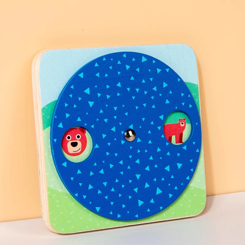 TinySkills – Kreativt og lærerikt – Montessori magnetisk aktivitetsbrett