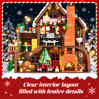 Thumbnail for ChristmasHome – Festlig og kreativt – Byggesett til julehus
