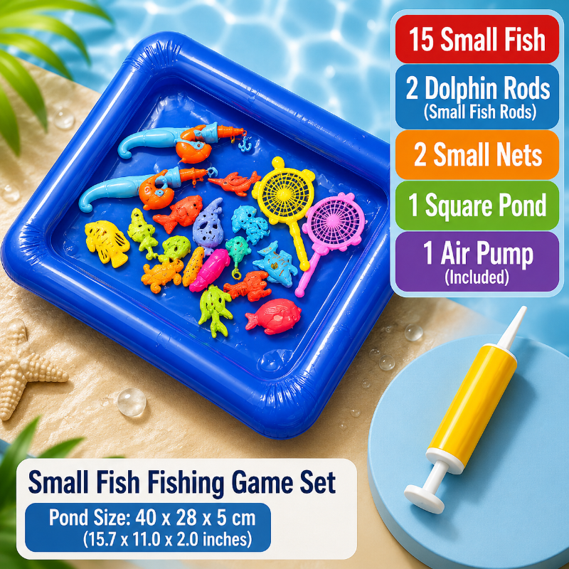 Fishing Game – Læring og oppdagelse – Magnetisk fiskespill