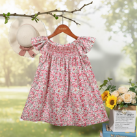 Thumbnail for Floral Dress – Lett og luftig – Jentekjole med flagrende ermer