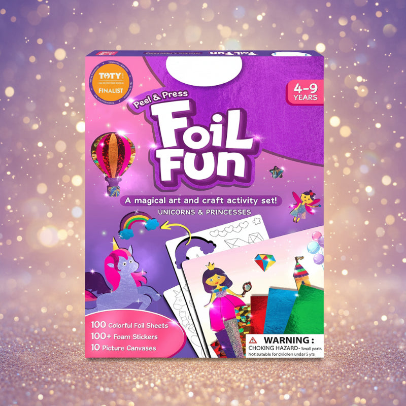 FoilMagic – Lekent og kreativt – Kunstsett med folieklistremerker