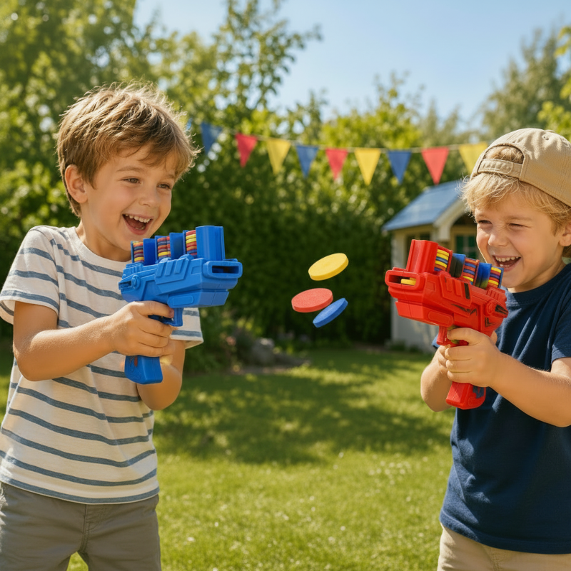 FunGun – Trygg og pedagogisk – Lekesett med skumballer