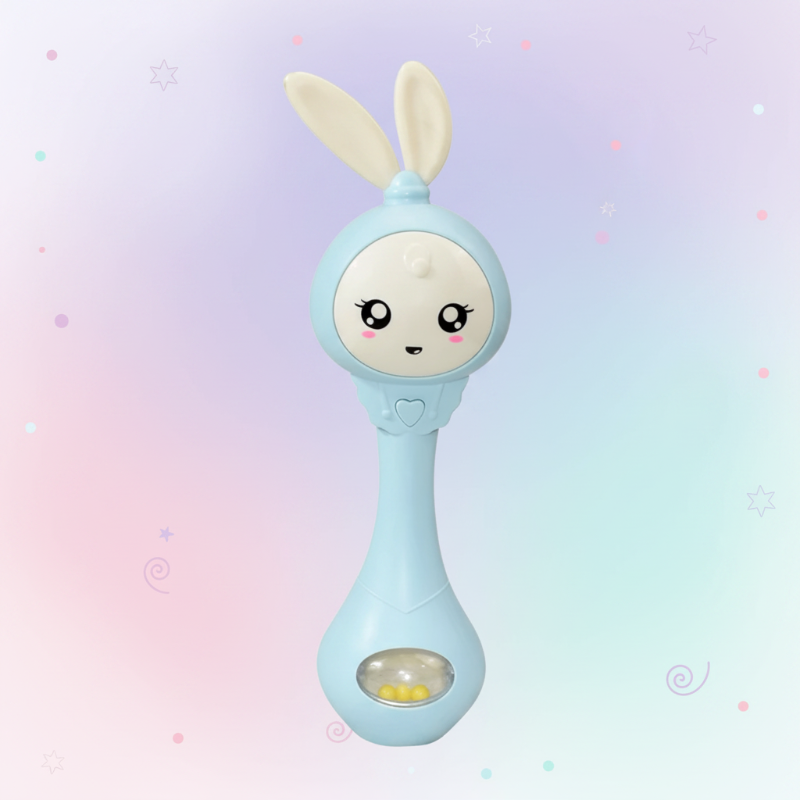 Fun Animal Rattle – Morsom og lærerik – Rangle til babyer