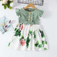 Thumbnail for Garden Dress – Sommer & Frisk – Blomsterkjole for jenter