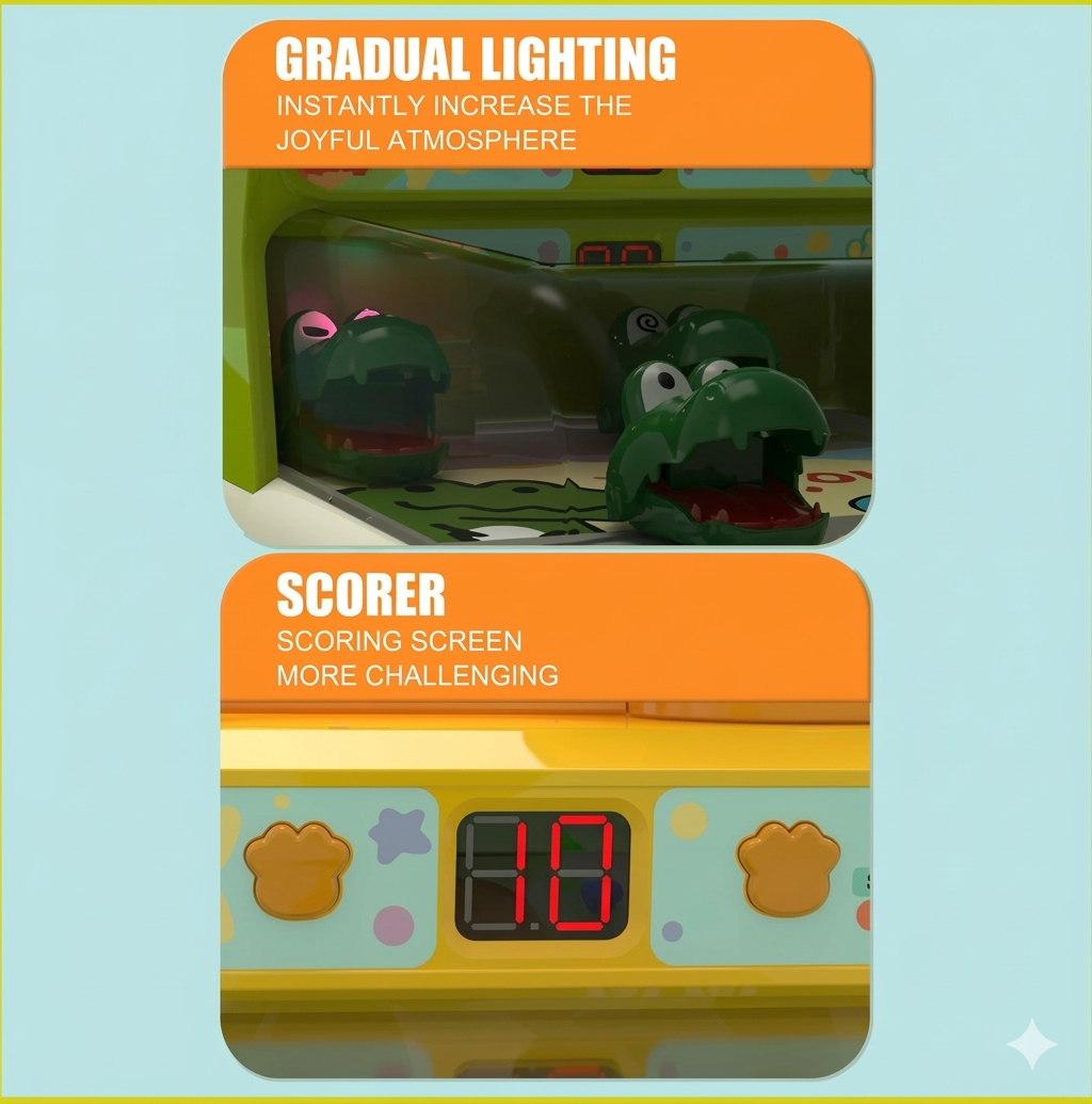 Crocodile Pinball Game – Interaktivt og lekent – Krokodil-arkadespill
