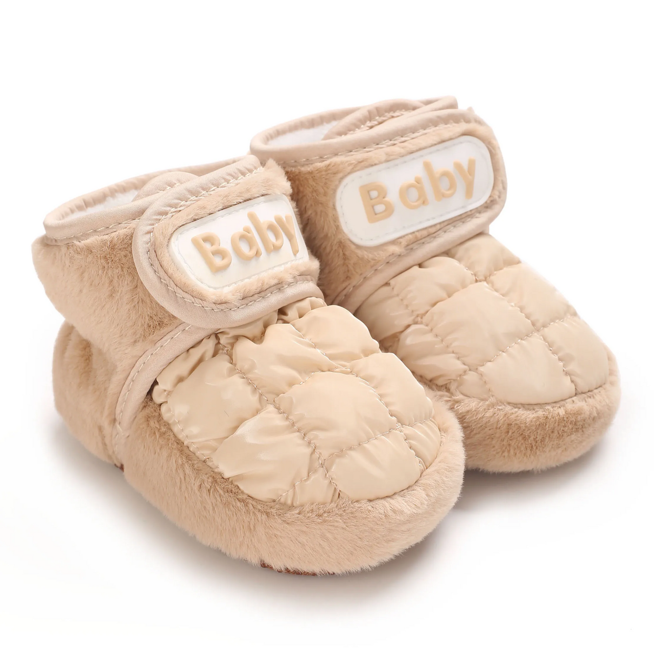 TinyBoots – Koselig og behagelig – Plysj-babysko til vinteren