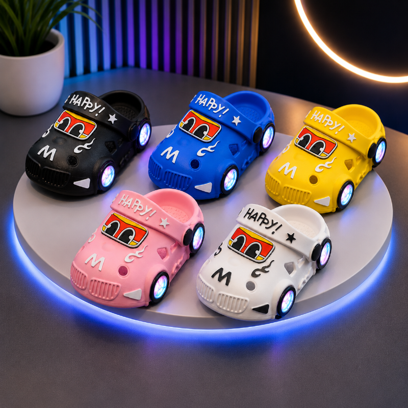 GlowRun – Stilig og morsomt – LED-tøfler til bilen