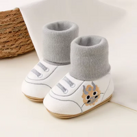 Thumbnail for LittleCloud – Koselig og praktisk – varme babysko med høye sokker