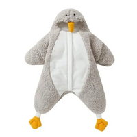 Thumbnail for LittlePenguin – Myk og varm – Baby-pingvin-jumpsuit-sovepose