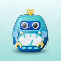Thumbnail for MiniBot – Kult og praktisk – barneryggsekk med robotmotiv