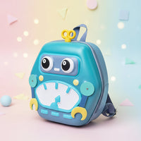 Thumbnail for MiniBot – Kult og praktisk – barneryggsekk med robotmotiv